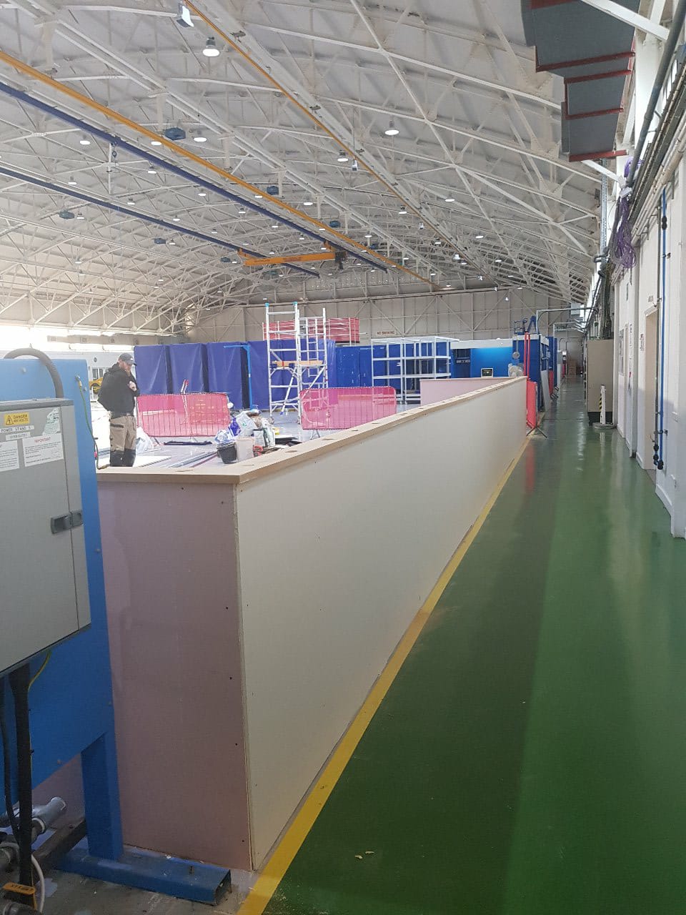 Steel Partitioning & Mesh Enclosures